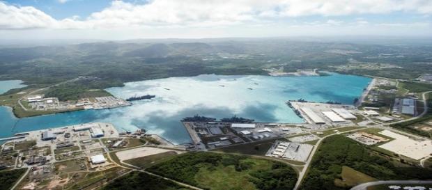 base militar de Estados Unidos en la isla Guam base militar de Estados Unidos en la isla Guam