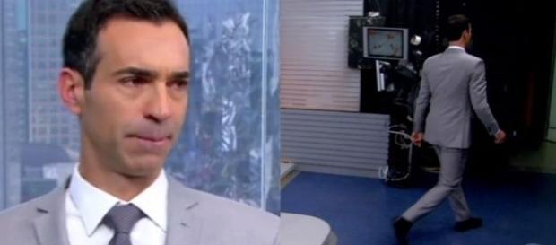 Cesar Tralli no SPTV (Reprodução/TV Globo) Cesar Tralli no SPTV (Reprodução/TV Globo)