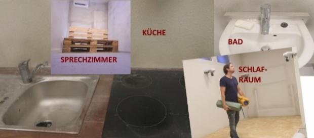 Der Bild-Journalist Sebastian Tews durfte vorab in den Sat.1 Promi-Knast gehen und veröffentliche seine Eindrücke / Fotos: Bild.de Video Screens Der Bild-Journalist Sebastian Tews durfte vorab in den Sat.1 Promi-Knast gehen und veröffentliche seine Eindrücke / Fotos: Bild.de Video Screens