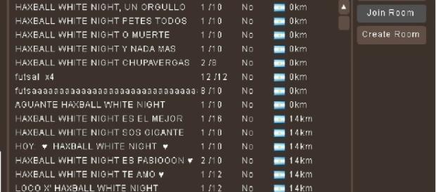El masivo apoyo a HaxBall White Night a molestado a los usuarios no hinchas El masivo apoyo a HaxBall White Night a molestado a los usuarios no hinchas
