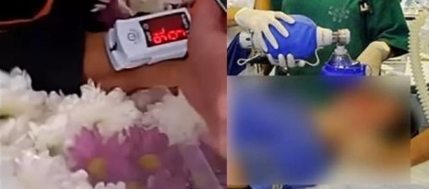 Morte 'ressuscita' e tem batimentos cardíacos Morte 'ressuscita' e tem batimentos cardíacos