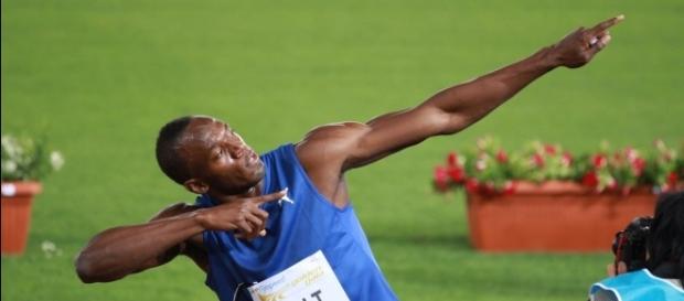 Usain Bolt striking his signature pose. Steven Zwerink via Wikimedia Commons Usain Bolt striking his signature pose. Steven Zwerink via Wikimedia Commons