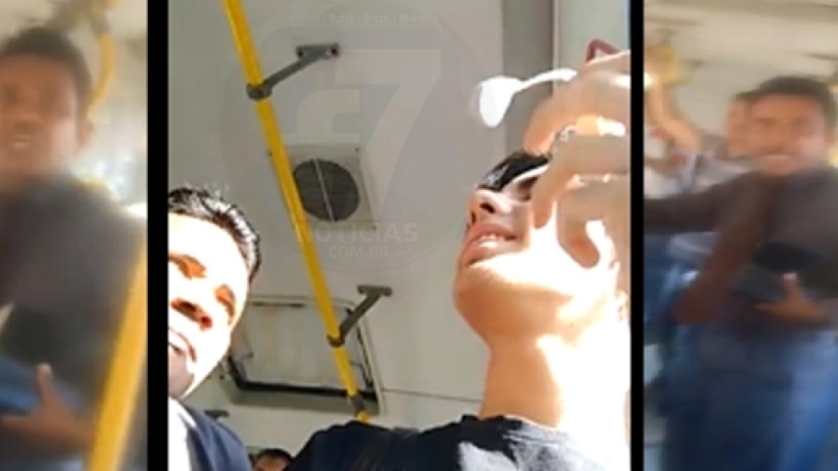 Suposto evangélico assedia jovem dentro de ônibus e pede sexo oral; assista