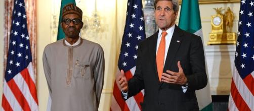 President Buhari and U. S. Secretary of State John Keryy / Washington D. C. July 21 2015 /....- flickr.com