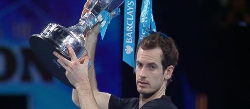 Andy Murray celebrating 2016 ATP Finals title/ Photo: screenshot via ATPWorld Tour channel on YouTube