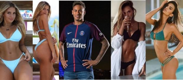 Neymar começa a seguir várias gatas nas redes sociais Neymar começa a seguir várias gatas nas redes sociais