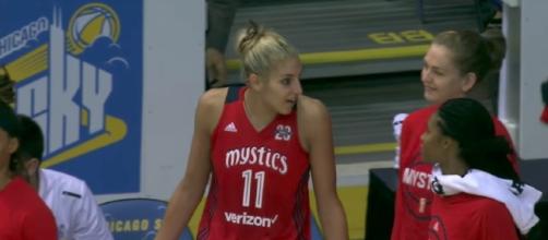 The Washington Mystics have found ways to win without Elena Delle Donne on the court. [Image via WNBA/YouTube]