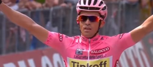 Alberto Contador al Giro d'Italia 2015.