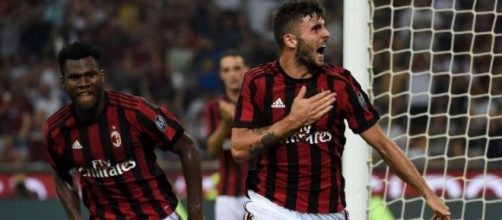 Patrick Cutrone, attaccante del Milan.