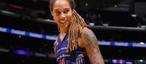 Phoenix Mercury center Brittney Griner makes her return to the court for a home game with Seattle on Saturday. [Image via WNBA/YouTube]