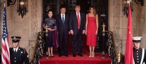 President Trump with President Xi at Mar-a-Lago (credit - D. Myles Cullen – wikimediacommons)