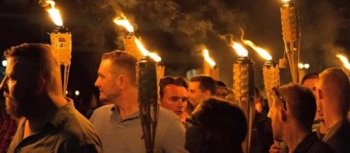Protesters clash in Charlottesville - white nationalist rally YouTube/Nathan Oliver