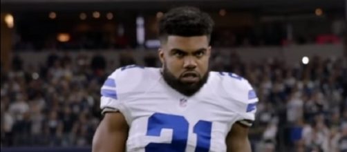 Running back Ezekiel Elliot said he will appeal the six-game suspension -- NFL via YouTube