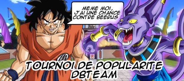 DBS : Tournoi de popularité DBTeam, Beerus contre Yamcha ! DBS : Tournoi de popularité DBTeam, Beerus contre Yamcha !