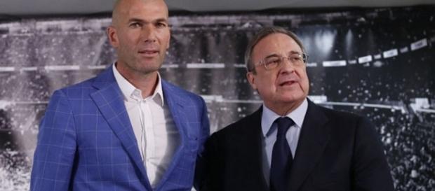 Florentino Pérez y Zinedine Zidane acuerdo total Florentino Pérez y Zinedine Zidane acuerdo total
