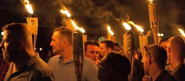 Protesters clash in Charlottesville - white nationalist rally YouTube/Nathan Oliver Protesters clash in Charlottesville - white nationalist rally YouTube/Nathan Oliver