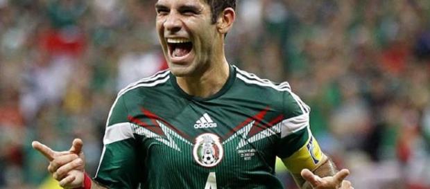 Rafael-Márquez-Tri festejando su gol en el Mundial 2014 Rafael-Márquez-Tri festejando su gol en el Mundial 2014