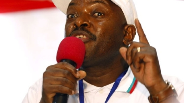 Le Président Pierre Nkurunziza