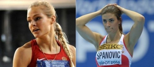 Darya Klishina ed Ivana Spanovic, protagoniste della finale mondiale del salto in lungo