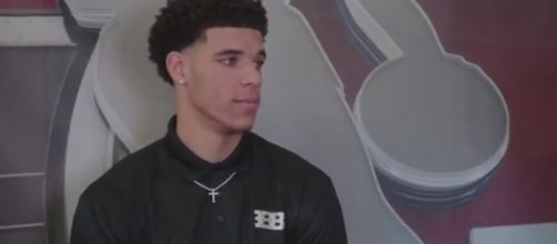 Lonzo Ball told 'NBA 2K' to remove a video game image or they might lose a customer soon. [Image via ESPN/YouTube]