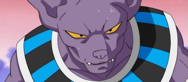 Imagen de la preocupación de Bills de Dragon Ball Super. Imagen de la preocupación de Bills de Dragon Ball Super.