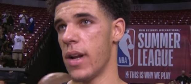 Lonzo Ball and LeBron James could become teammates with the Lakers in 2018 -- NBA via YouTube Lonzo Ball and LeBron James could become teammates with the Lakers in 2018 -- NBA via YouTube