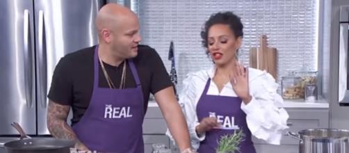 Mel B Hits the Kitchen with Her Hubby but nanny denies her role in divorce - Image |The Real Daytime | YouTube