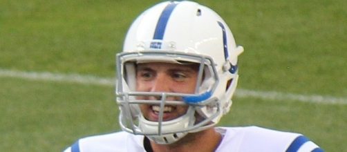 Andrew Luck played 15 games last season, throwing for 4,240 yards and 31 touchdowns with 13 picks -- Jeffrey Beall via WikiCommons
