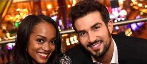 Rachel Lindsay and Bryan Abasolo attend engagement party [Aban News/YouTube screenshot]