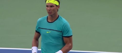 Rafael Nadal at Cincinnati back in 2016/ Photo: screenshot via Tennis TV channel on YouTube