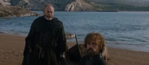 Tyrion and Jaime reunites in "Game of Thrones" season 7 episode 5 - via YouTube/AresPromo