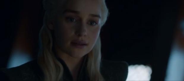 At that Moment Daenerys realized that Winter is here. Credit. HBO At that Moment Daenerys realized that Winter is here. Credit. HBO