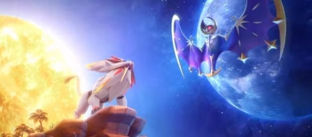 Solgaleo and Lunala, legendary pokemon of Pokemon Sun and Pokemon Moon Credits to: Youtube/The Official Pokemon Channel Solgaleo and Lunala, legendary pokemon of Pokemon Sun and Pokemon Moon Credits to: Youtube/The Official Pokemon Channel