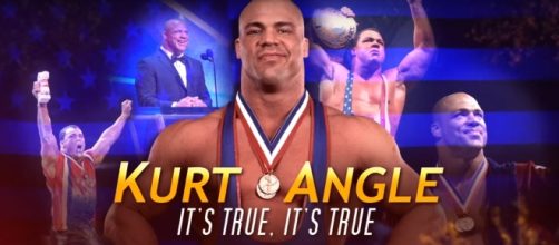 A must have collection of WWE for a true wrestling fan. Angle's new collection is out now. Image courtesy: Youtube/WWE