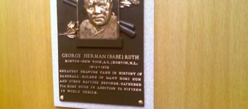 Babe Ruth Hall of Fame Plaque provided by Matthew Blittner