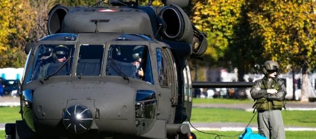 Black hawk chopper that is used by the army. Photo credit https://pixabay.com/en/helicopter-black-hawk-federal-army-601673/ Black hawk chopper that is used by the army. Photo credit https://pixabay.com/en/helicopter-black-hawk-federal-army-601673/