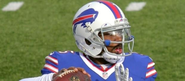 Tyrod Taylor is under the gun with Buffalo Bills Photo Credit: Coalman676 on Wikimedia Commons Tyrod Taylor is under the gun with Buffalo Bills Photo Credit: Coalman676 on Wikimedia Commons