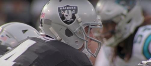 Derek Carr is looking for another MVP-caliber season in 2017. Photo courtesy: NFL Youtube channel