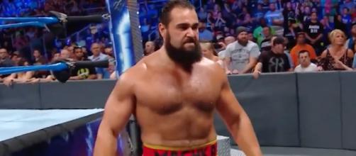 Rusev was in action on 'SmackDown Live' ahead of his match with Randy Orton at Sunday's 'SummerSlam' PPV. [Image via WWE/YouTube]