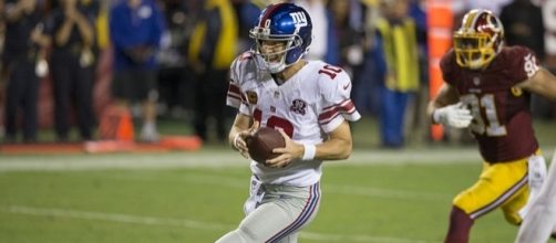 Eli Manning looks to rebound from a rough season. Photo courtesy: Moe Epsilon via Wikimedia Commons