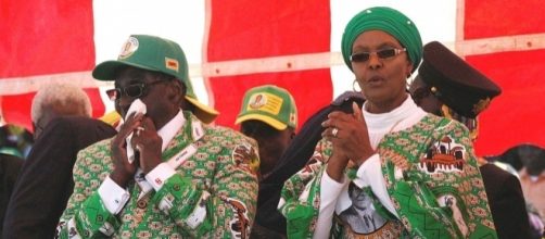 Grace Mugabe has flown home despite reports she was handing herself in to police for assault [Image: Wikimedia by DandjkRoberts/CC BY-SA 3.0]