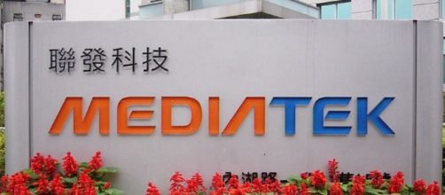 MediaTek logo seen in Taipei City, Taipei City, Lake District - Solomon203 (Wikipedia)