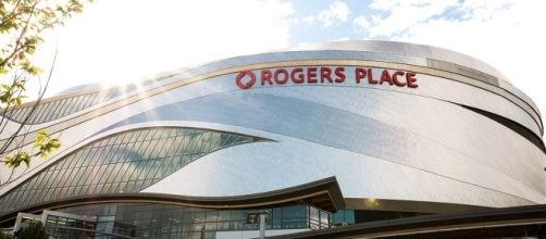 Rogers Place Arena in downtown Edmonton (Wikimedia Commons/alexscuccato)