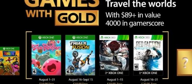 August's Xbox Games With Gold Announced; Includes Slime Rancher ... - dualshockers.com August's Xbox Games With Gold Announced; Includes Slime Rancher ... - dualshockers.com