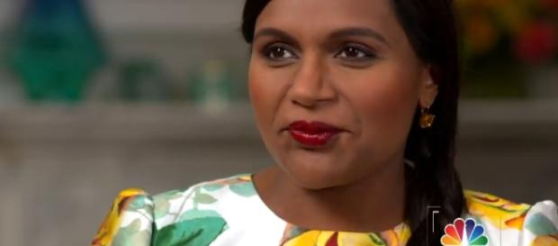 Mindy Kaling shares about her pregnancy for the first time. Image via YouTube/TODAY Mindy Kaling shares about her pregnancy for the first time. Image via YouTube/TODAY