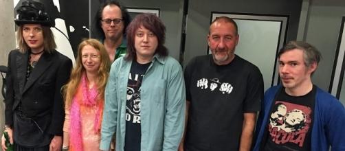 Faerground Accidents with BBC Radio 6 Music DJ Marc Reilly (second from right) - bbc.co.uk