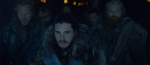 Jon Snow leading a small group behind the Wall/ Photo: screenshot via AresPromo channel on YouTube