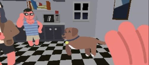 Pet as many dogs as you can in Pet the Dog at the Party | Twitter/Polygon