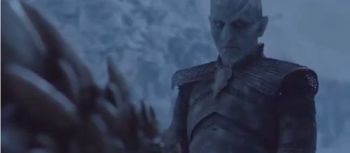 The Night King reviving Dany's dragon in "Game of Thrones." - YouTube/Real world