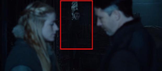 Arya Stark spies on Littlefinger (Davos Seaworth / YouTube) Arya Stark spies on Littlefinger (Davos Seaworth / YouTube)